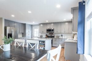 Kitchen view by Hutchins real estate photography